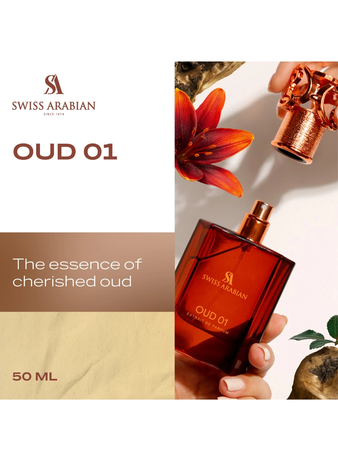 Oud 01 Eau de Parfum 50 ml