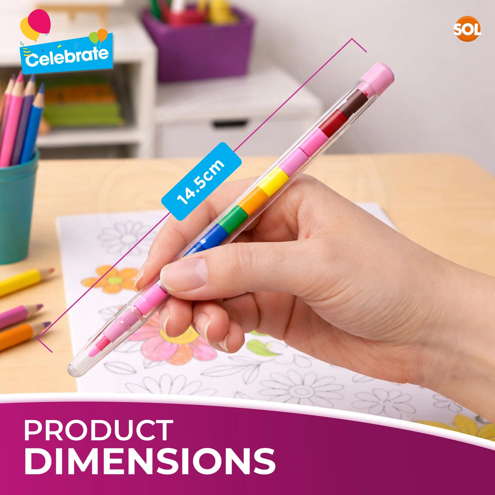 Swap Point Crayon - 24pk