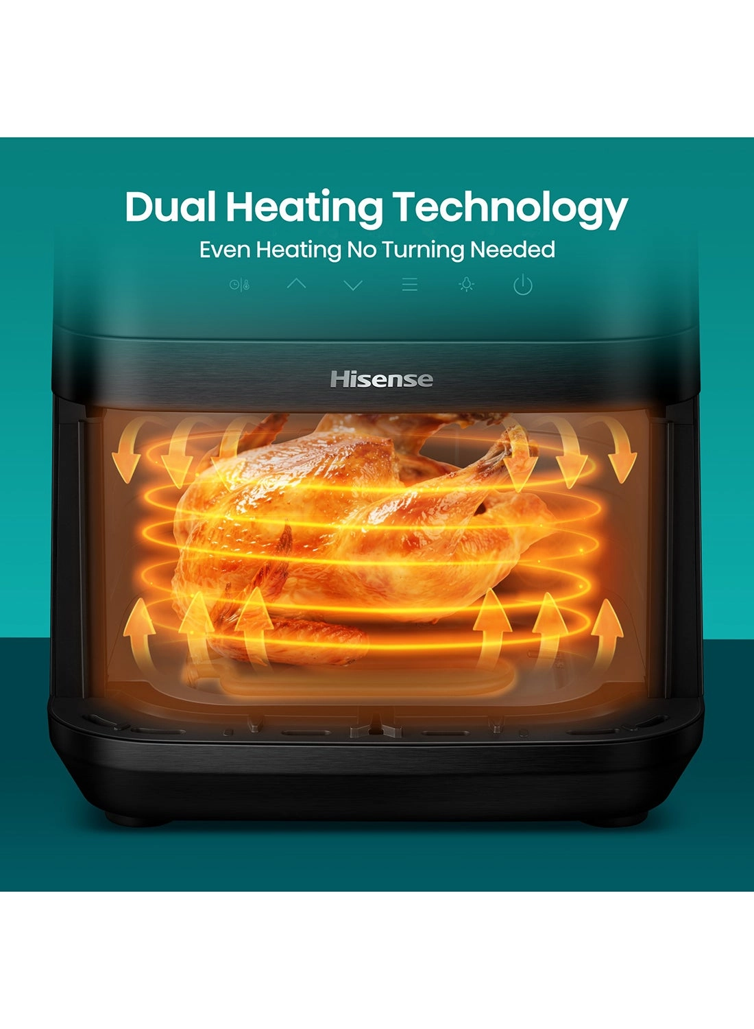 Dual Air Fryer H08AFBK1S4