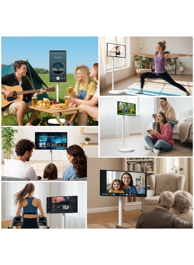 Portable Smart TV - 1080P 21.5 Inch