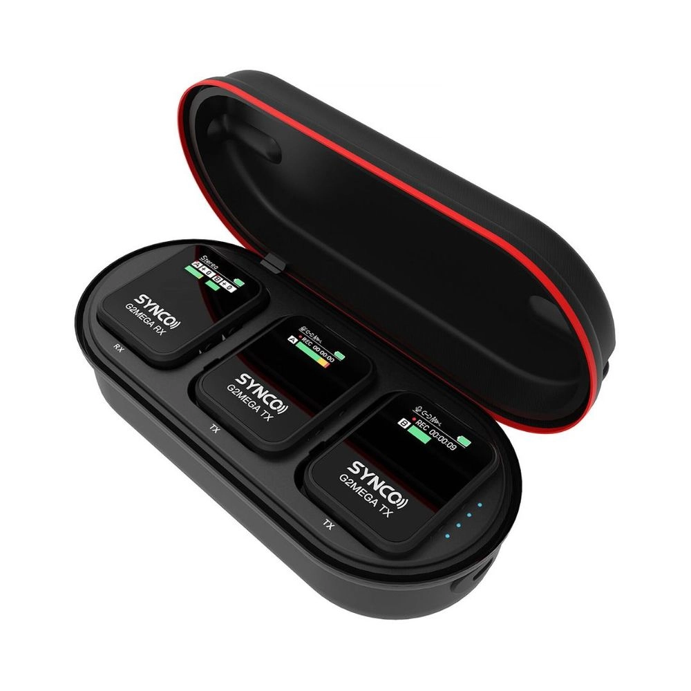 synco G2A2 Mega 3.5mm-Mini-Jack+USB+Wireless Microphone