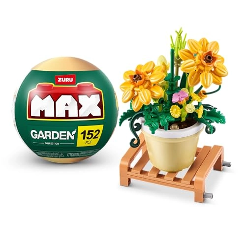 Garden Pot Plants Building Bricks Collection - Cosmos Sulphureus 233 pcs