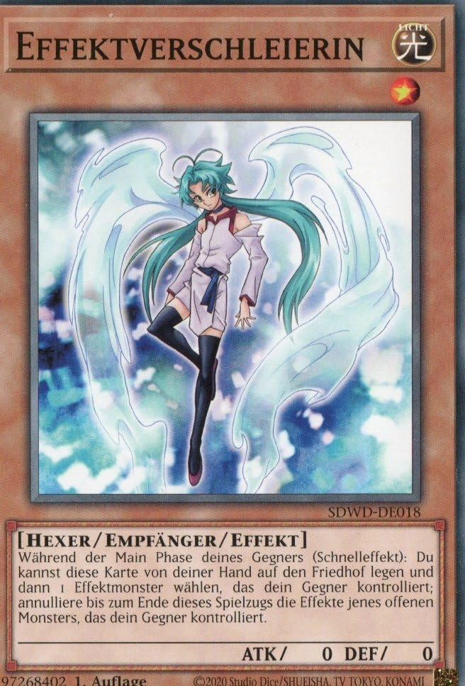 MZTCG Yugioh Effect Covering SDWD-DE018 - German