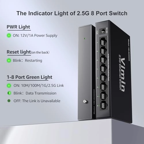VM-S250800-EU - 8-ports