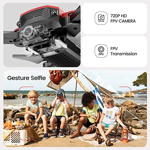 D20 Mini 720P HD FPV Camera 20min Flight Altitude Hold