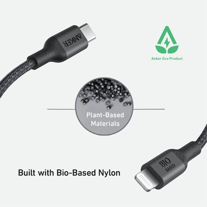 542 Cable USB-C to Lightning 0.9m Bio-Based