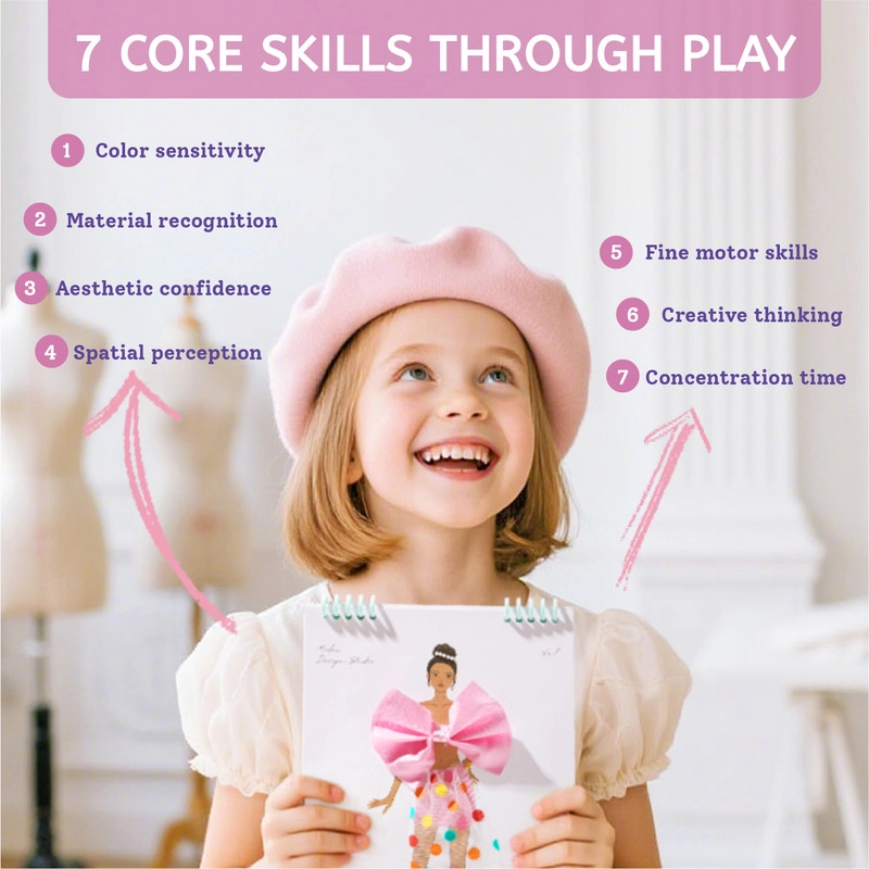 DIY Fashion Kit - 6+ years 27 pcs