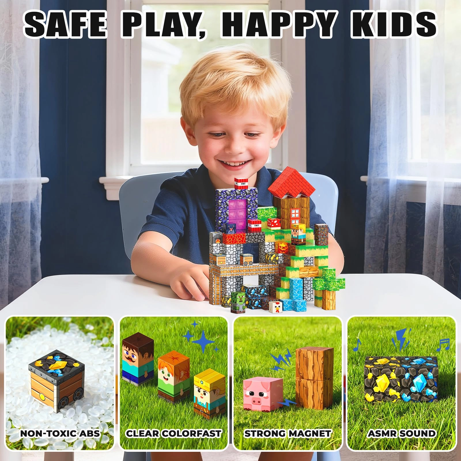 Magnetic Blocks - 400pcs