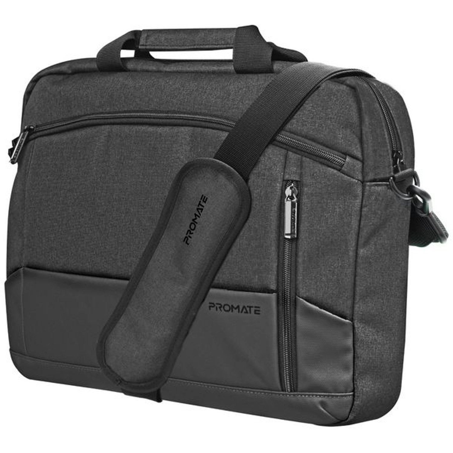 Promate Satchel-MB Laptop Bag for 15.6-Inch Laptop