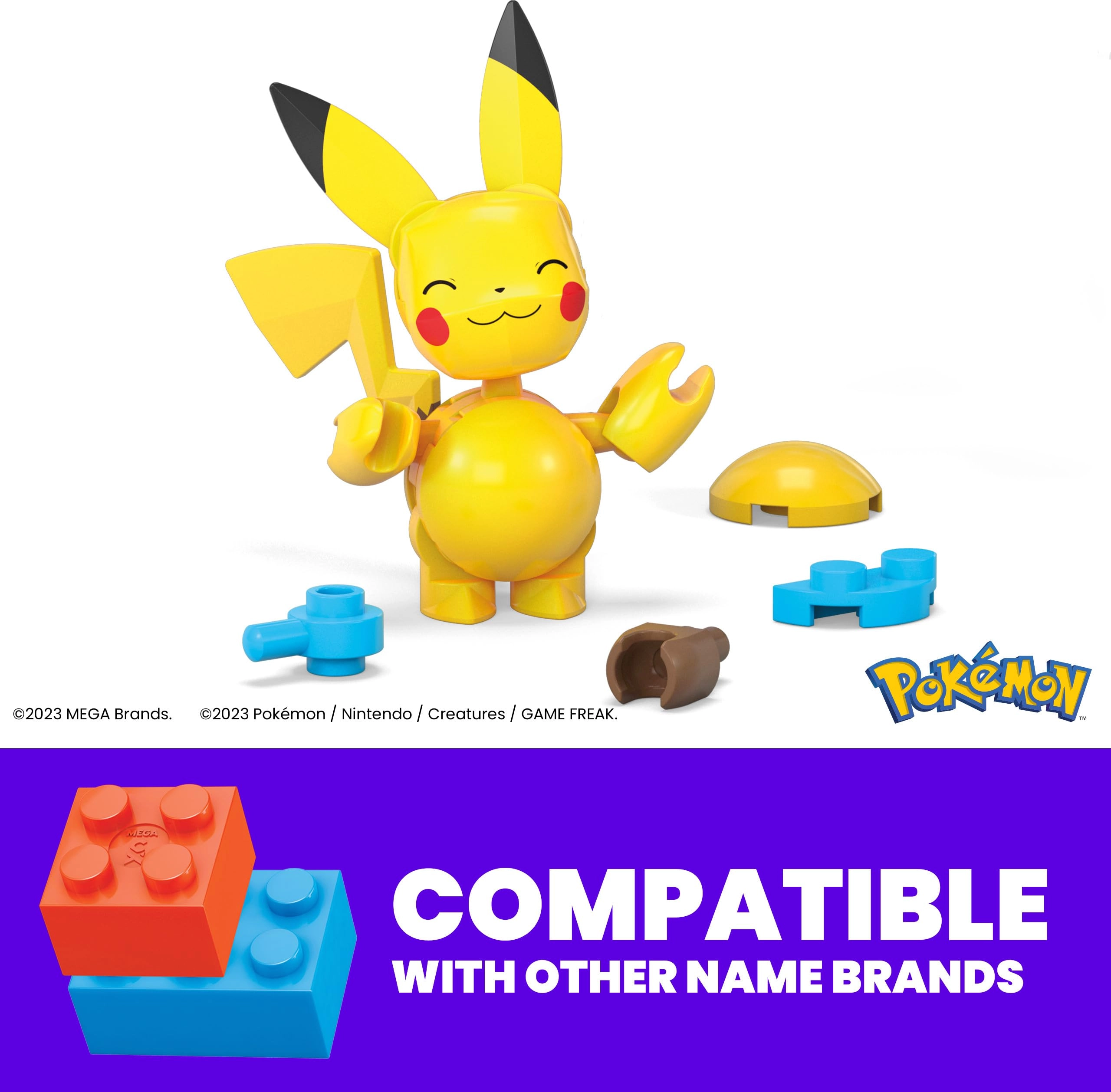 Pokémon Building Toys - Pikachu & Zubat 40 pcs
