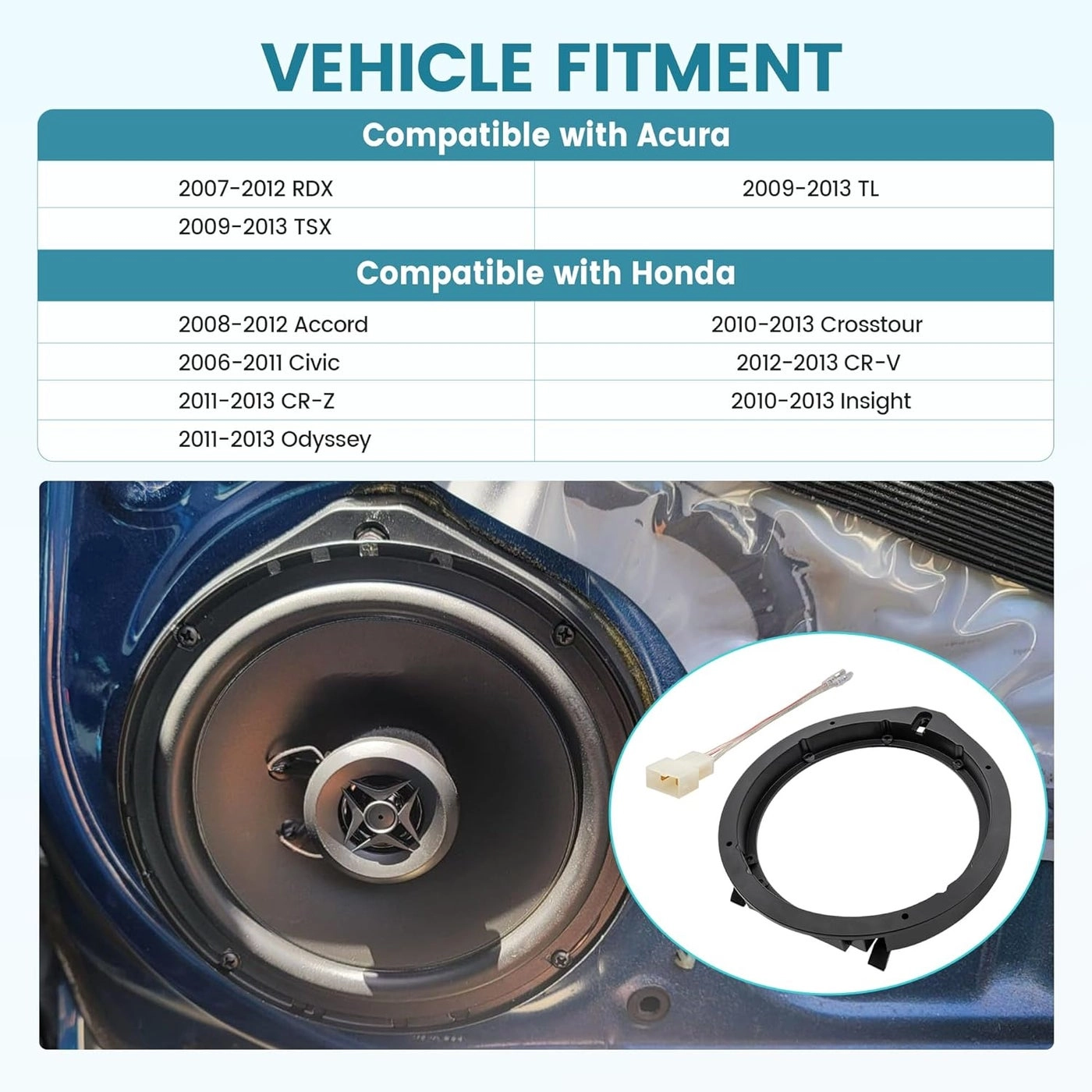 Speaker Adapter Bracket - 6.5 Inch