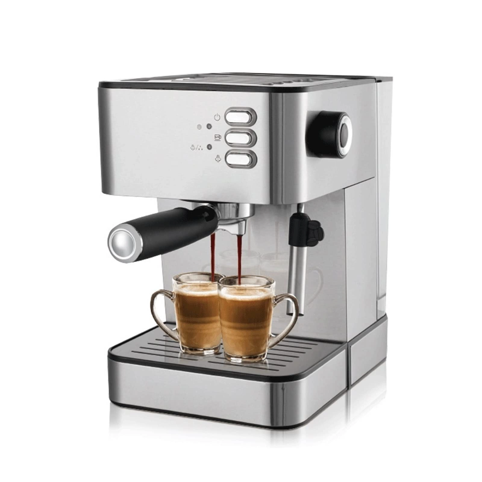 Semi Automatic Steam Espresso Machine - 5 cups Semi-automatic High pressure