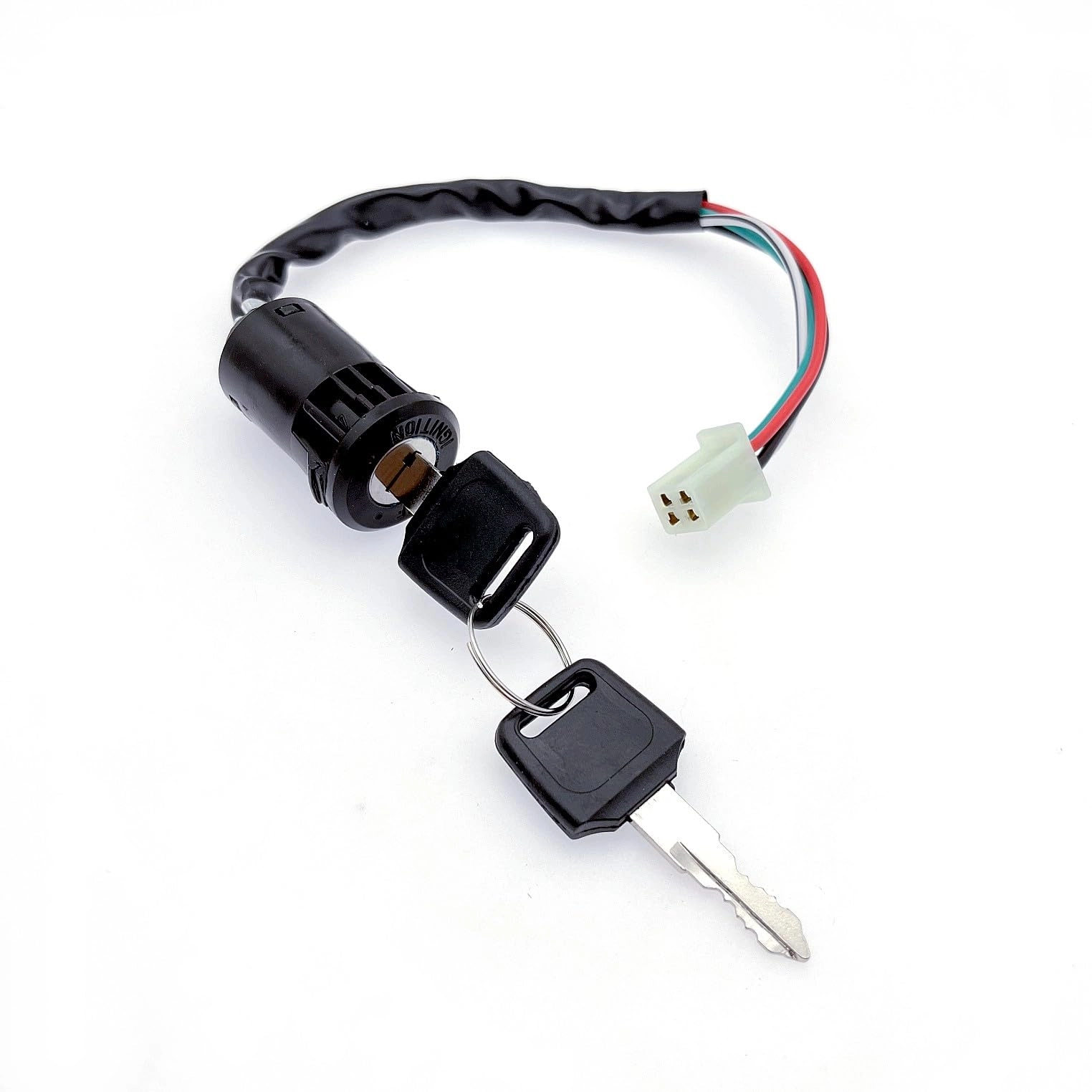 Ignition Key Switch - 4-way 2-position ON-OFF