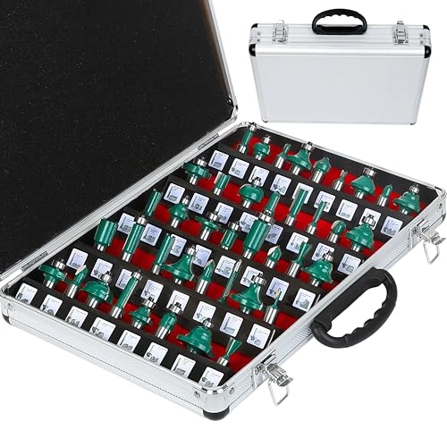Router Bit Set - 1/2-Inch 41 PCS
