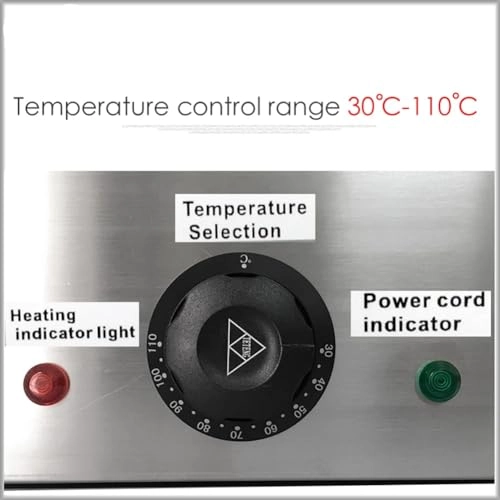 Desktop Steamed Buns Machine - Six-Hole 30-110C Dry Boiling Alarm