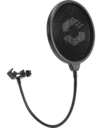 VOLITY - Streaming Accessory Set Adjustable swivel-mount microphone arm Black