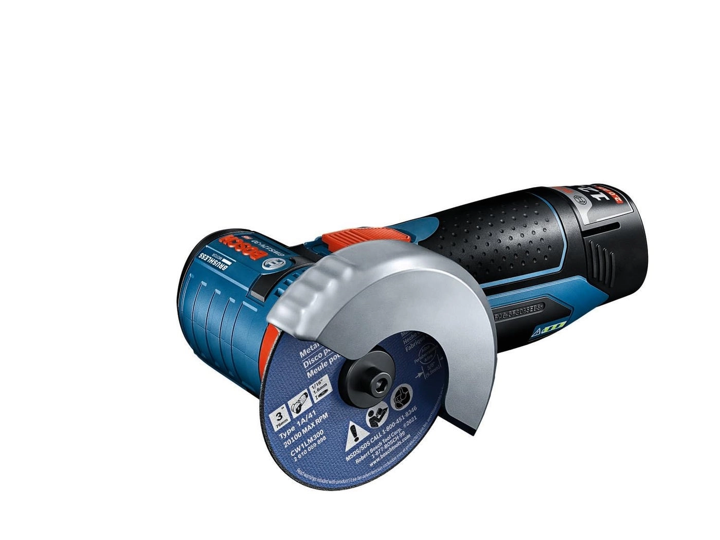 GWS12V-30N - 12V Max Brushless 3 In. Angle Grinder (Bare Tool)