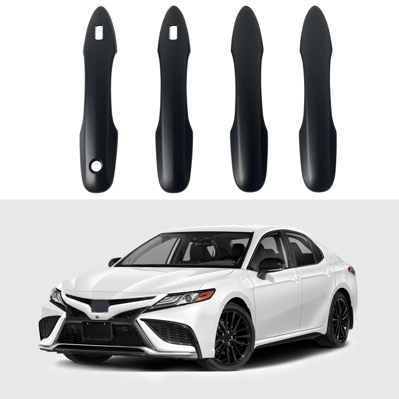 benxuto Door Handle Cover Trim - Toyota Camry 2018-2025 Corolla 2019-2025 Avalon 2019-2022 Pruis Hatchback 2016-2024