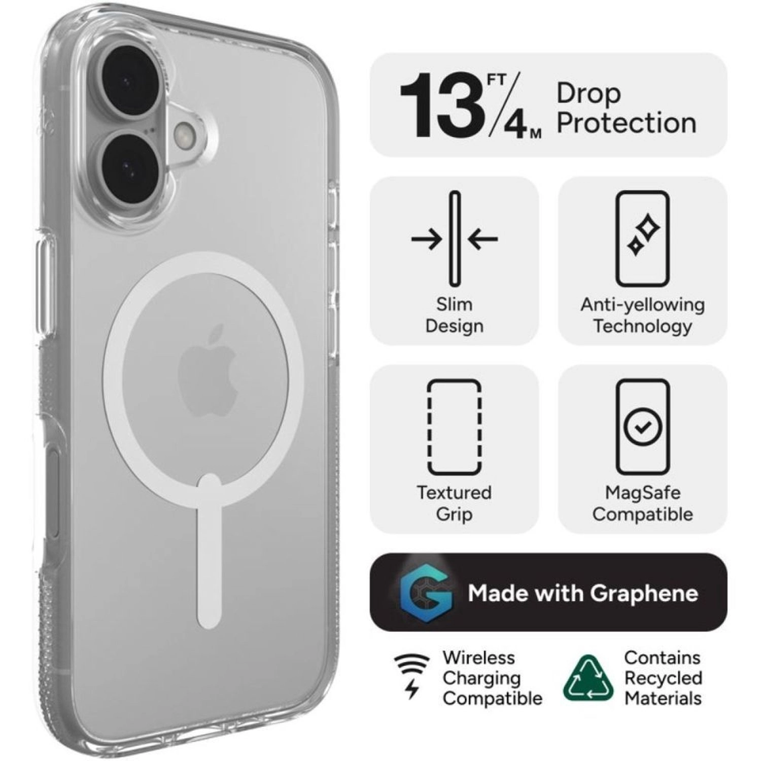 Crystal Palace Snap for iPhone 16 - Graphene