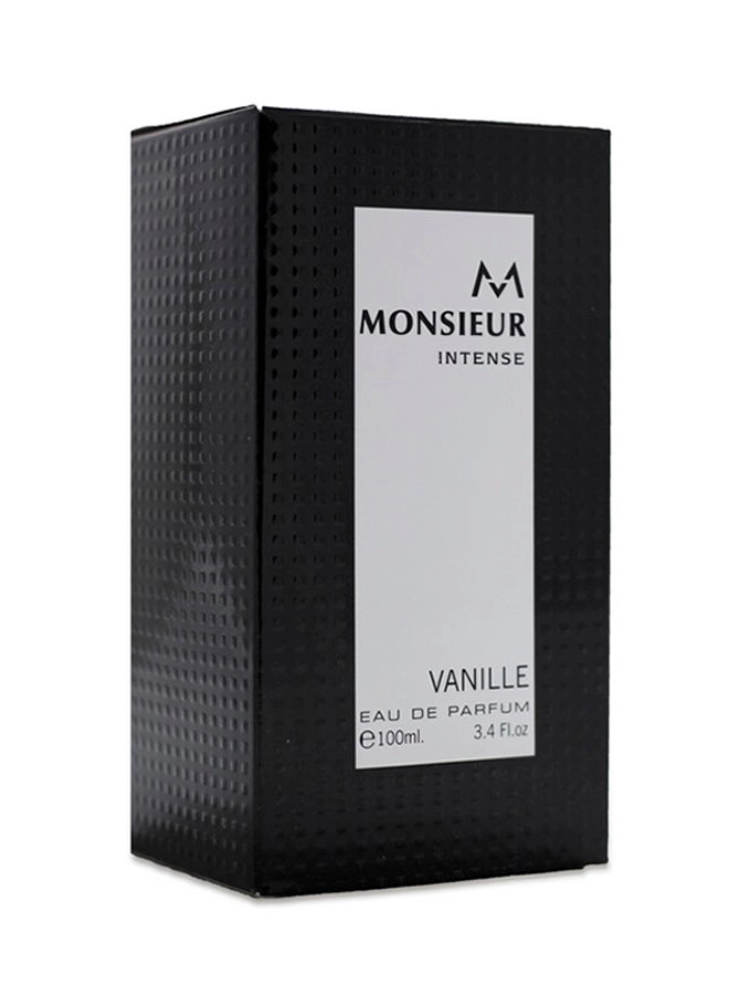 Monsieur Intense Vanille - Eau de Parfum 100 ml