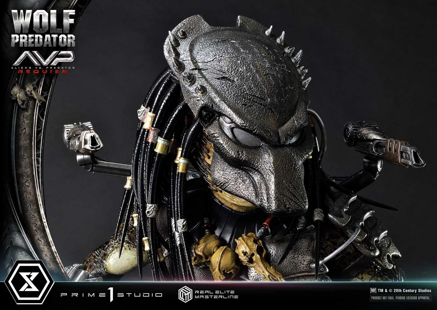Requiem Wolf Predator - Aliens vs Predator - H:95cm