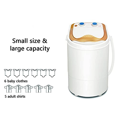 Portable Washing Machine - Mini Single Tub Timing Function