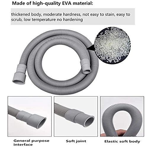 Washing Machine Drain Hose - 1.5m 20-32mm
