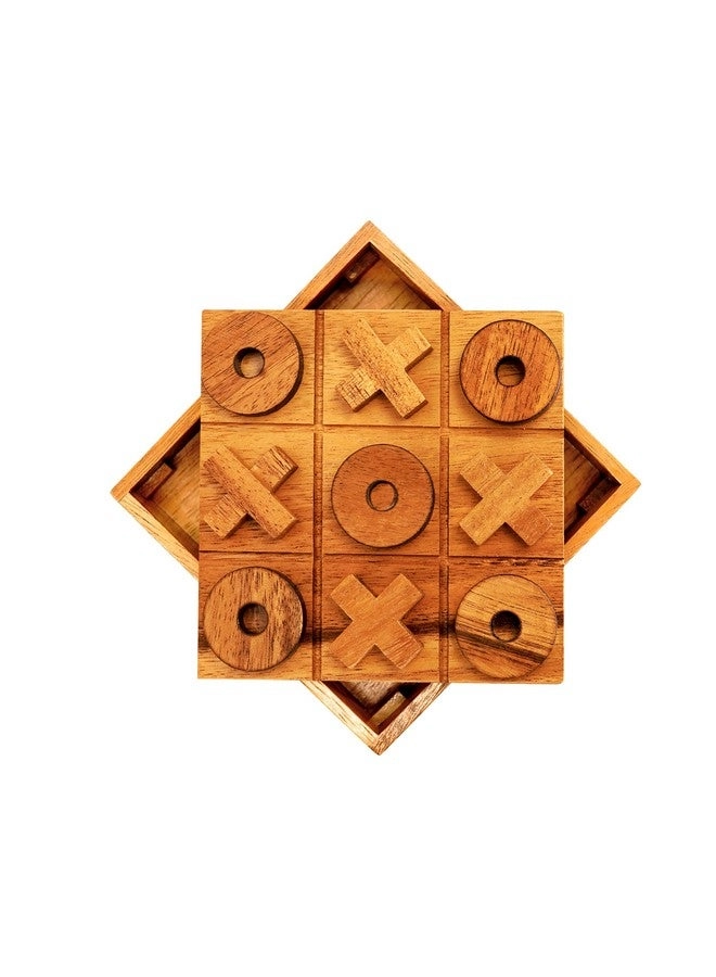 BSIRI Tic Tac Toe - Wooden Board Game