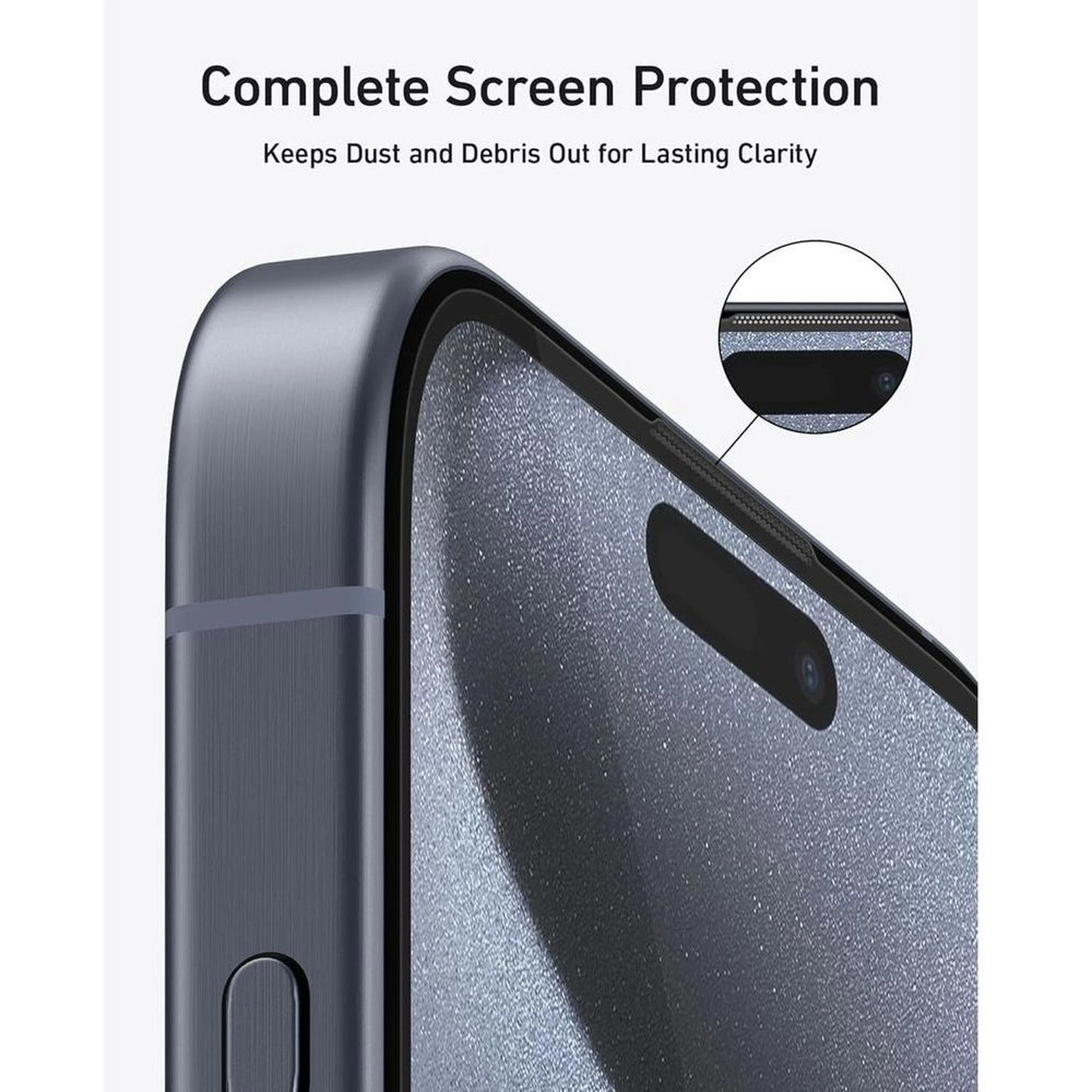 Clear Screen Protector for iPhone 16 Plus