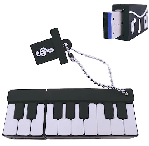 Novelty Cartoon Piano Flash Drive - USB 3.0 64GB