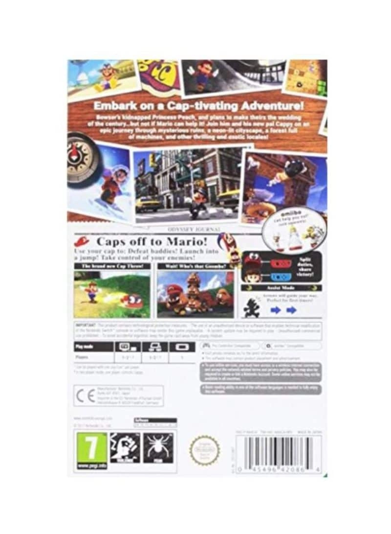 Super Mario Odyssey - Nintendo Switch