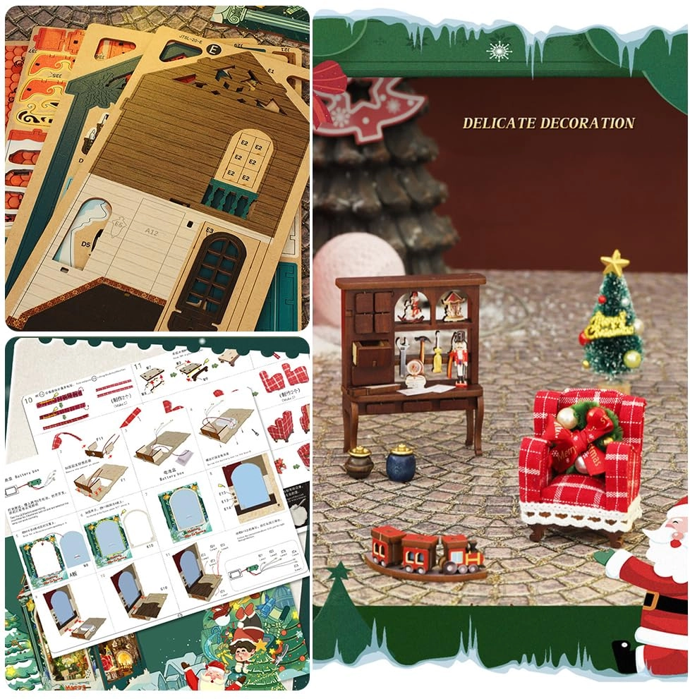 Book Nook Kit - magical academy setting 1:24