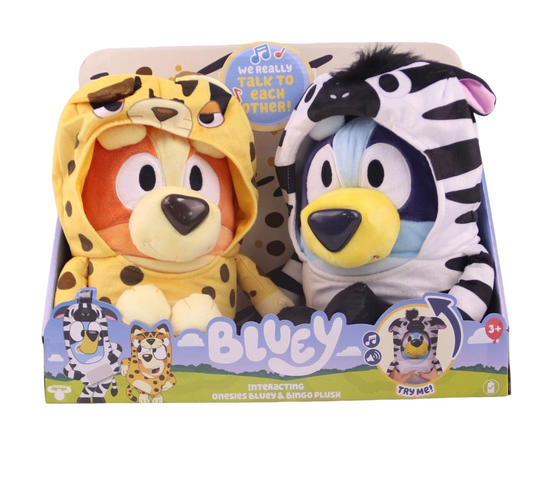Series 13 Onesies Bluey - Sound effects 30.5 cm + Series 13 Onesies Bingo