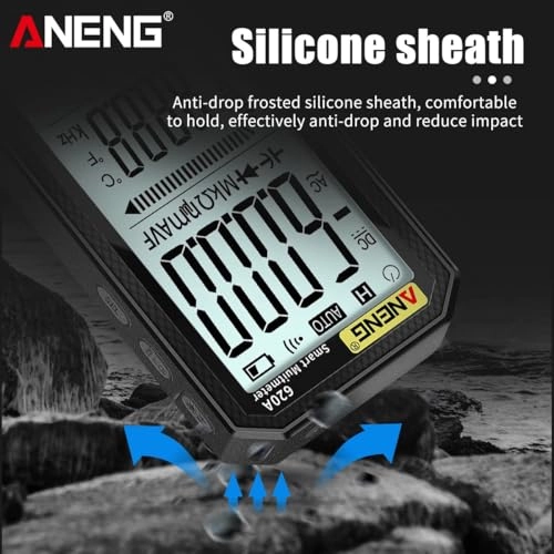 Digital Multimeter - 4.7-Inch LCD True-RMS Auto-Ranging