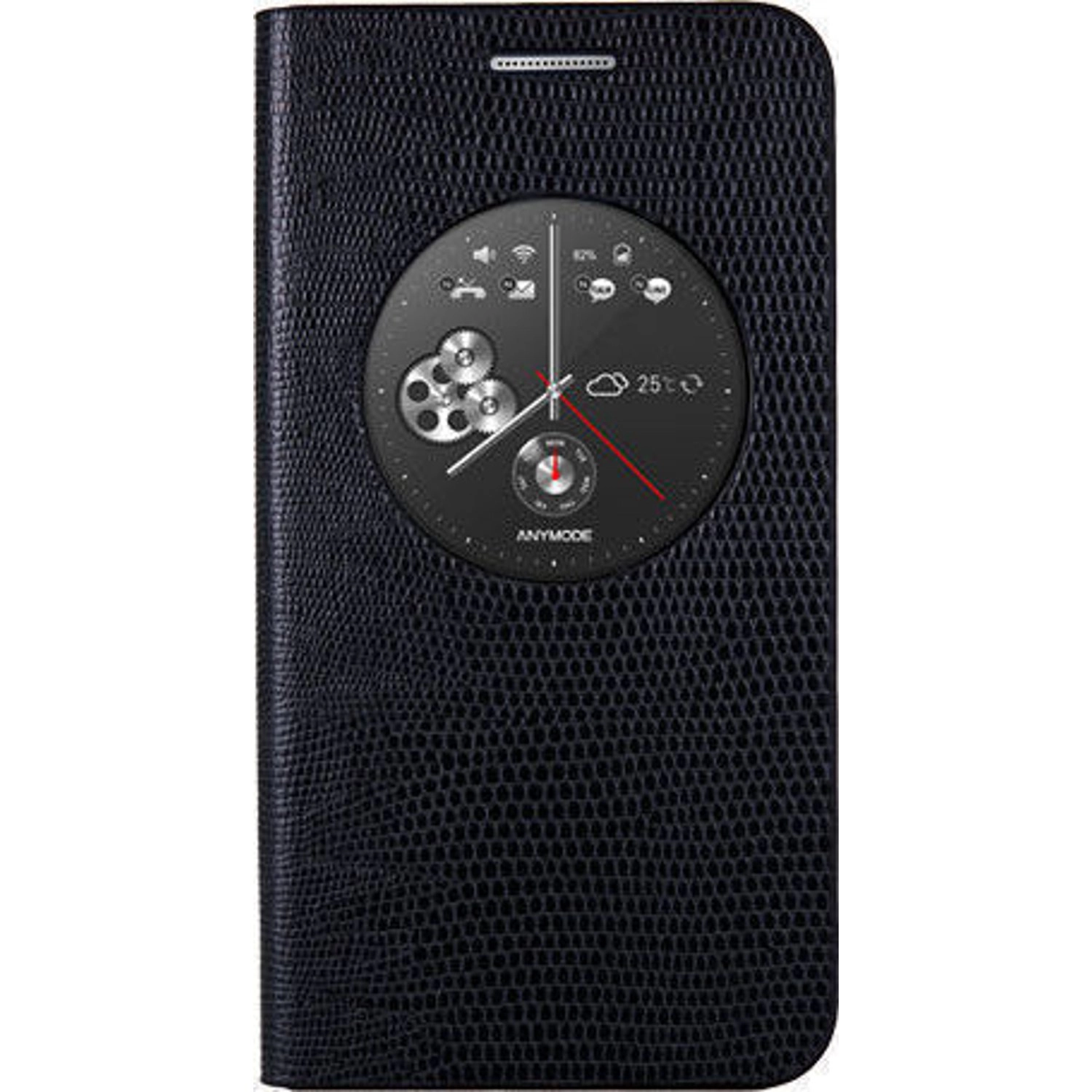 Circle View Case - leather-like Back Case for Galaxy A7
