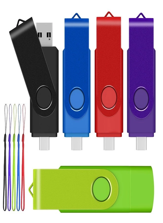 USB C Flash Drive - USB 2.0 USB-C USB-A 16GB
