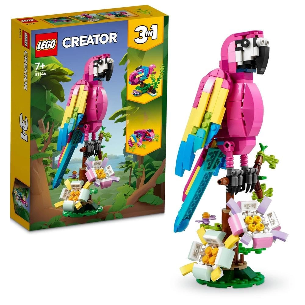 LEGO Creator 3in1 Exotic Pink Parrot (31144)