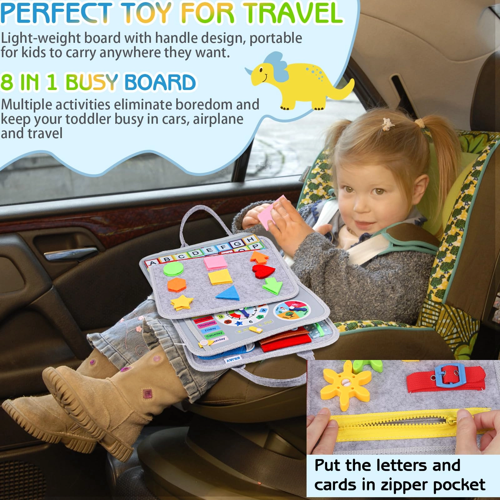 Alphabet Busy Board - 3 years+