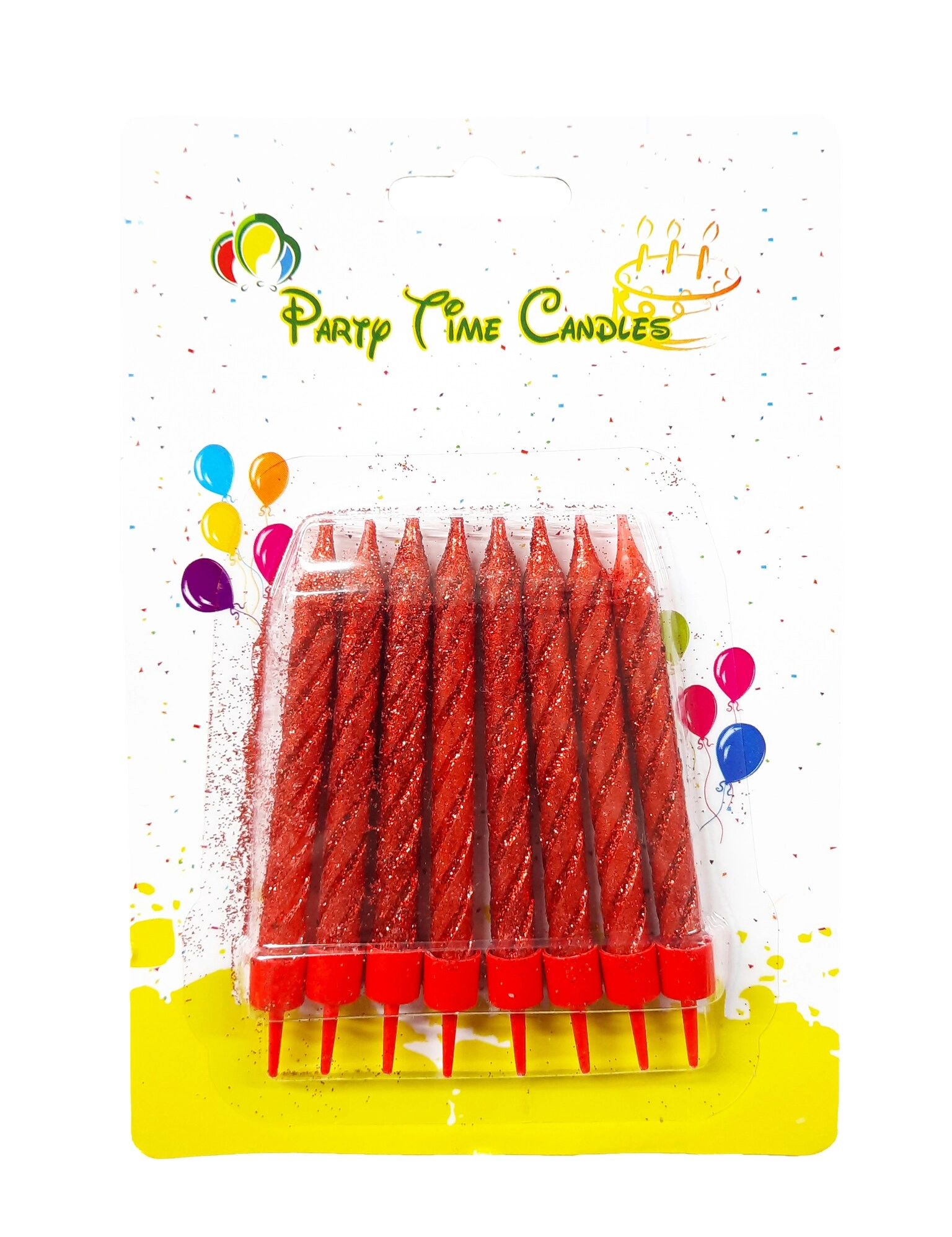 Party Time Trading LLC Birthday Candle - 8-Pieces Birthday