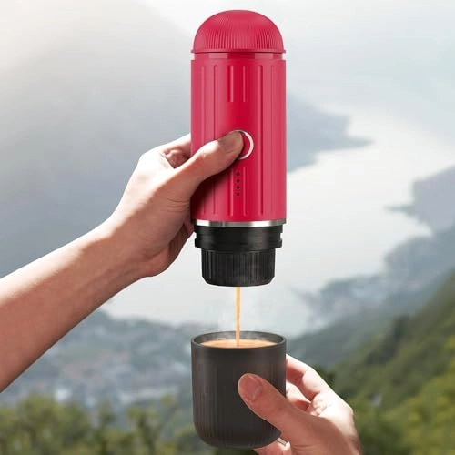 Portable Coffee Maker - powder capsules