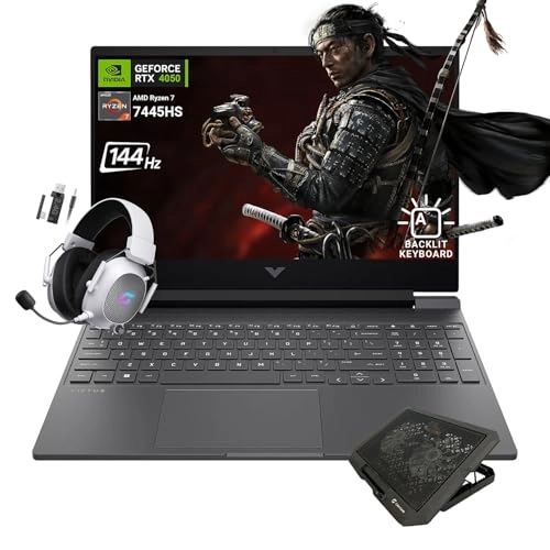 Victus 15-fb - 15.6'' Ryzen 7 7445HS 64GB DDR5 1TB SSD + Mytrix tactical gaming headset + Cooling Pad