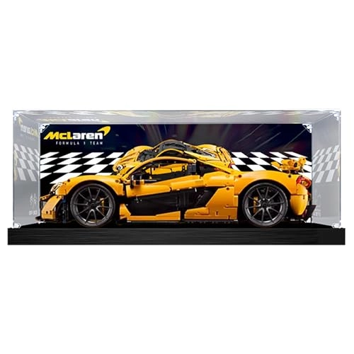 Display box for Lego 42172 McLaren P1 - 62 x 31 x 20 cm Acrylic