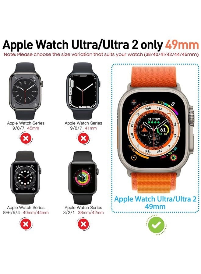 Screen Protector Case for Apple Watch Ultra - Tempered Glass Full Coverage
