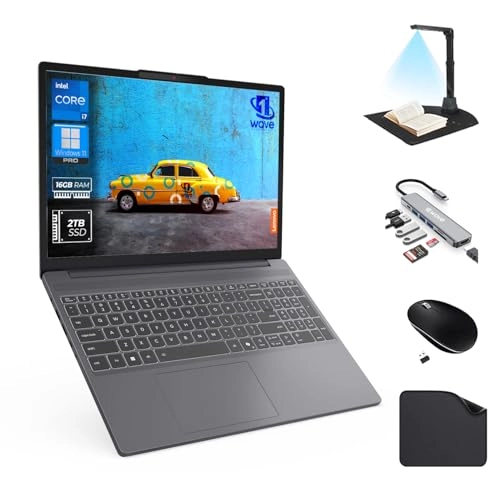 IdeaPad Slim 3 15IRH10 - 15.3'' i7-13620H 24GB DDR5 1TB SSD + 1st Wave Document Scanner + 1st Wave 7-in-1 Hub + Mouse + Mousepad