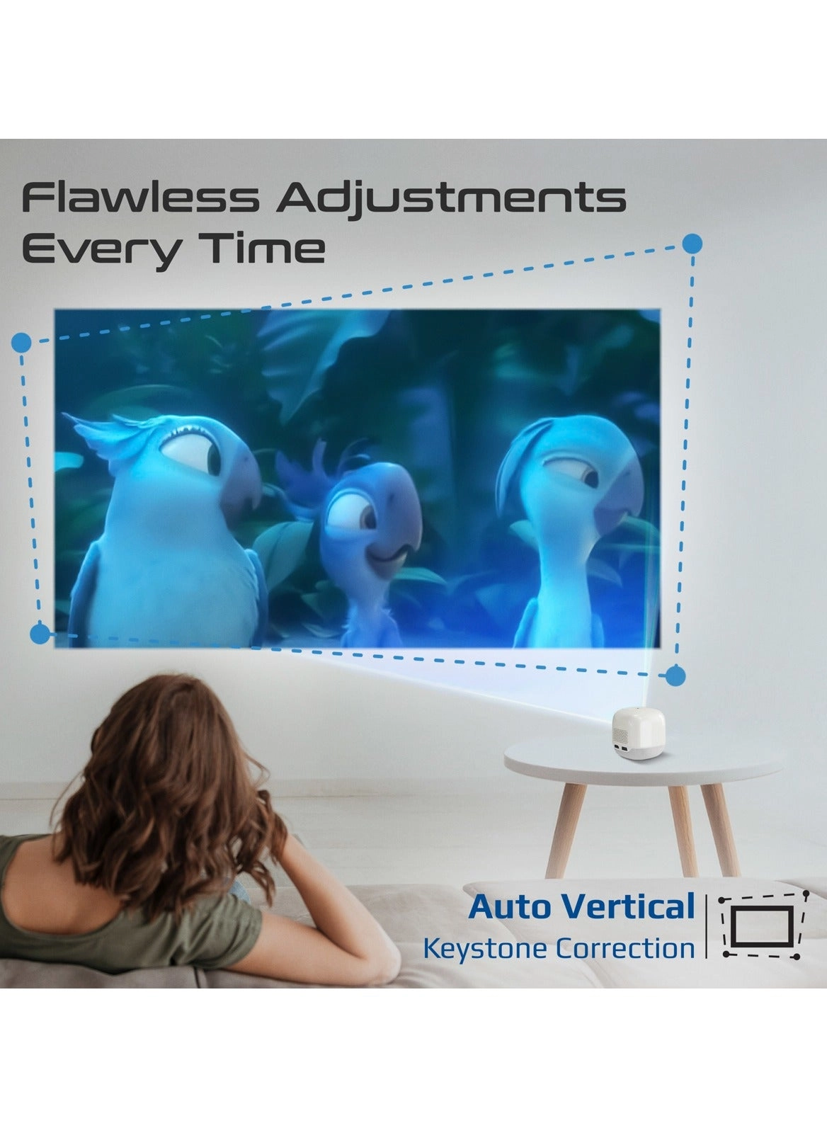 CubeCast2 100 ANSI Lumens