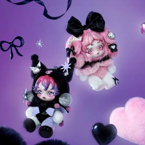 Sanrio - SKULLPANDA × KUROMI - 20 cm