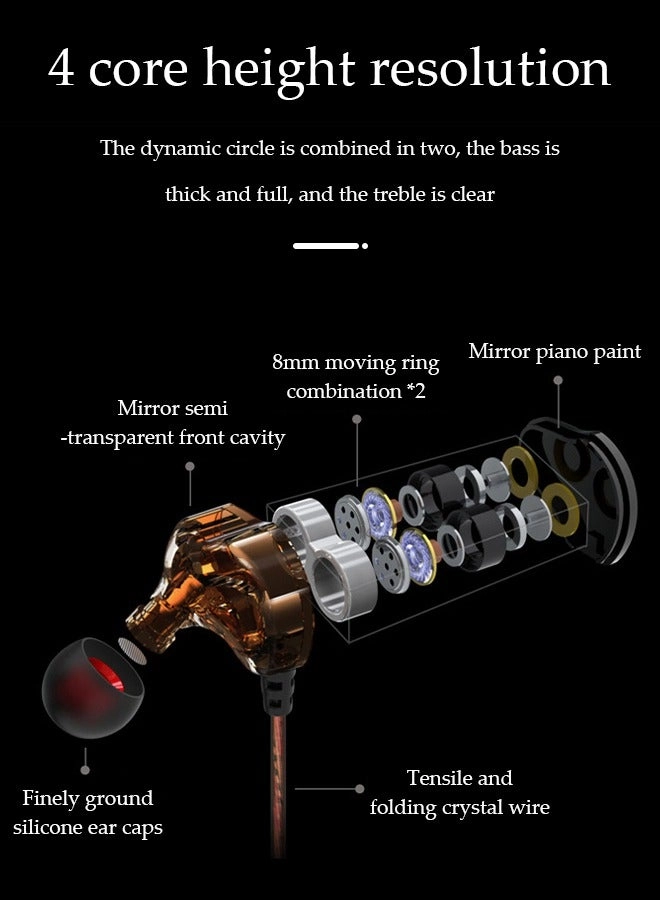 JC00971CY Wired Headphone