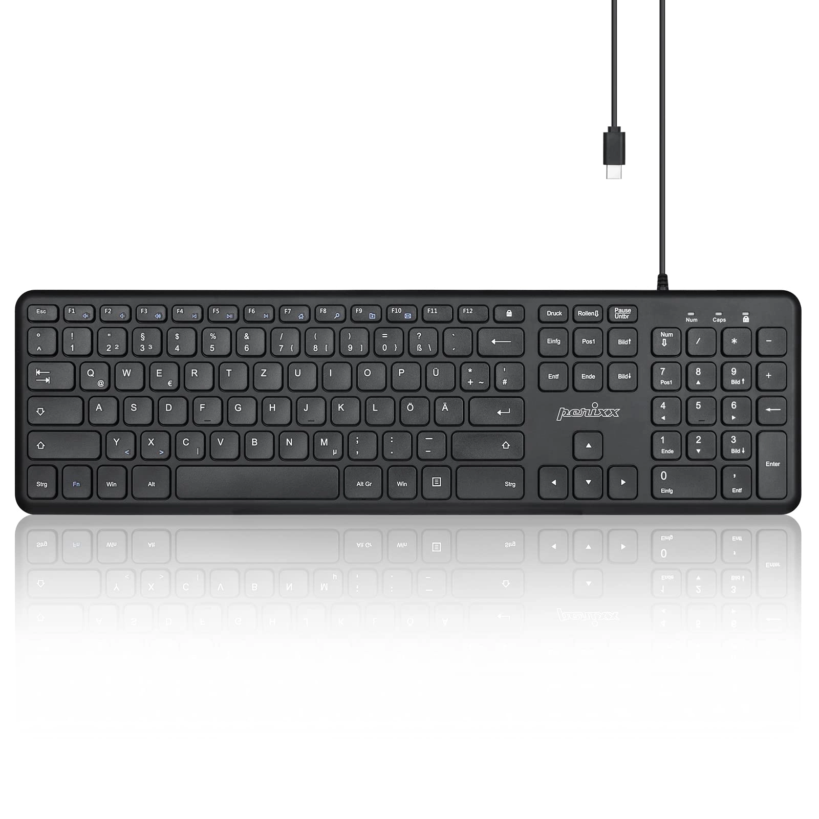 Perixx PERIBOARD-210 - DE Wired