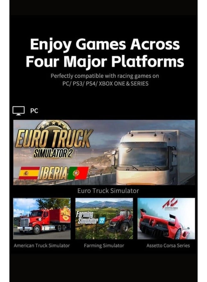 V9 Gen 2 Racing Wheel & Pedals - PC/Xbox/PS4/Switch