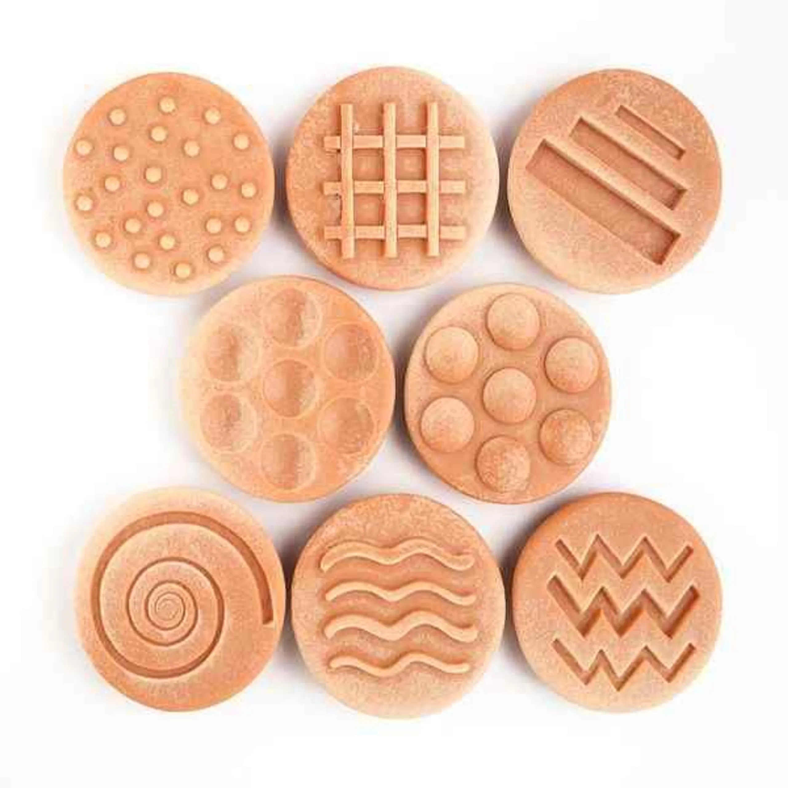 Fruit Sensory Play Stones - 8 pieces